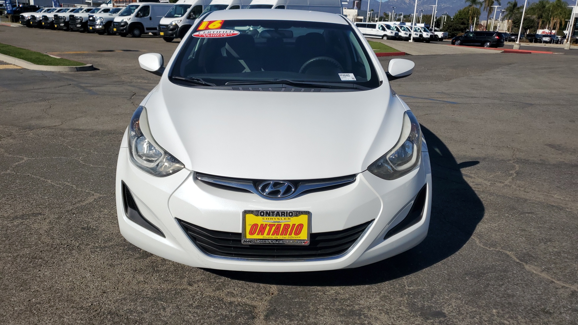 2016 Hyundai Elantra SE 8