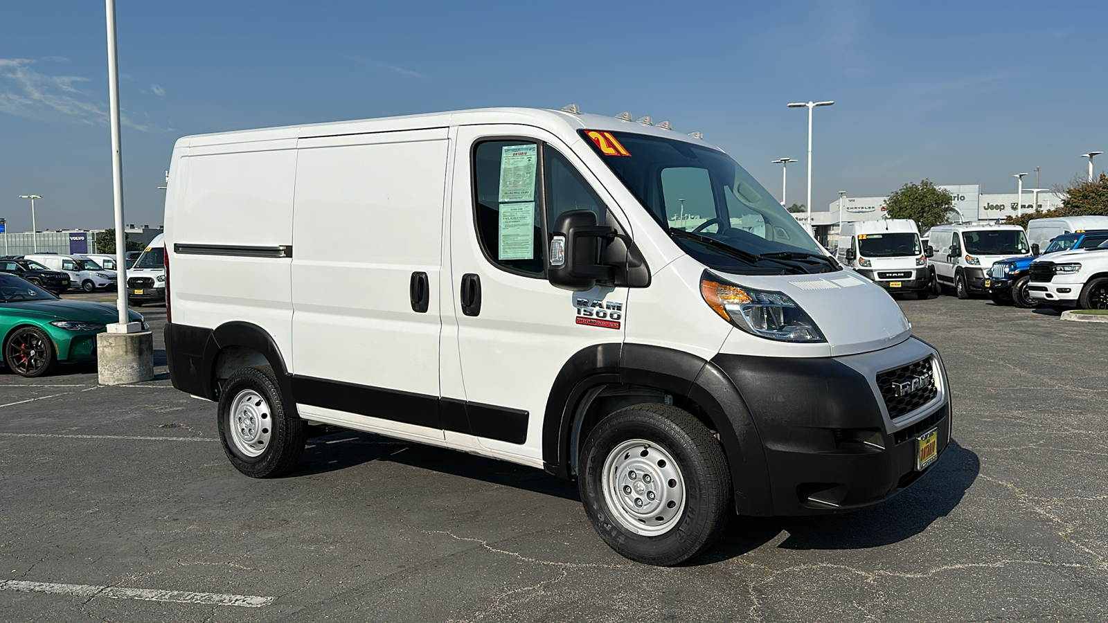 2021 Ram ProMaster 1500 Low Roof 1