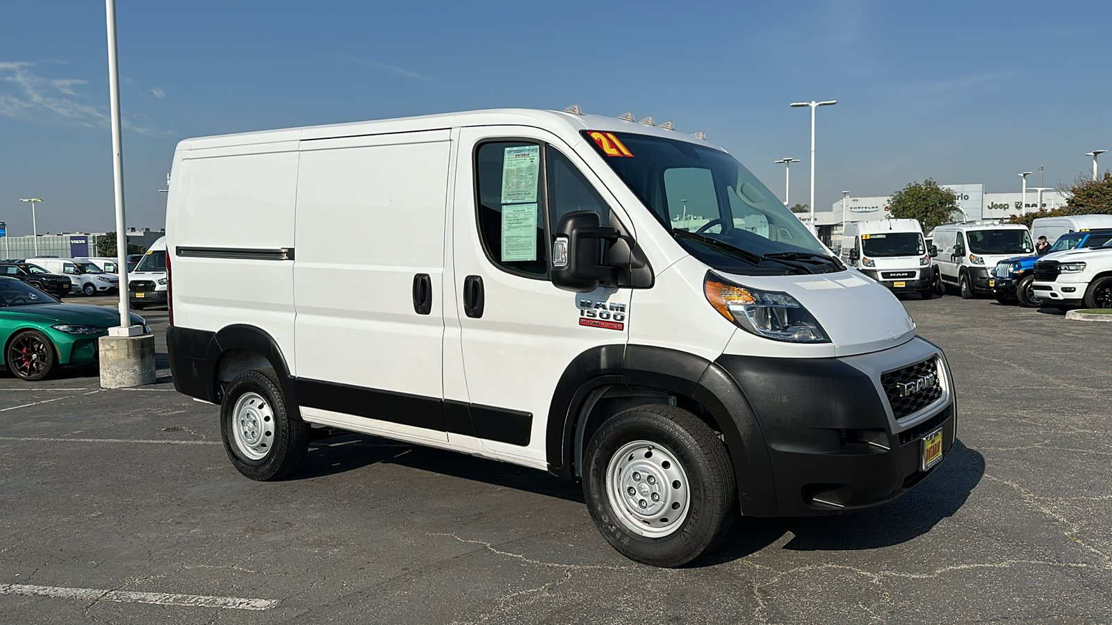 2021 Ram ProMaster 1500 Low Roof 2