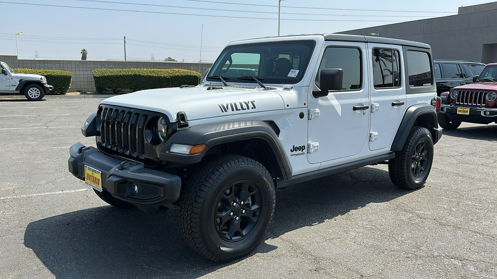 2020 Jeep Wrangler Unlimited Willys 8