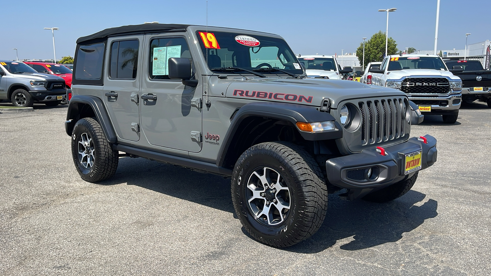 2019 Jeep Wrangler Unlimited Rubicon 1