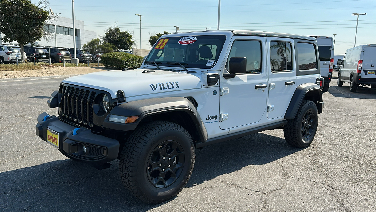 2023 Jeep Wrangler Willys 4xe 8