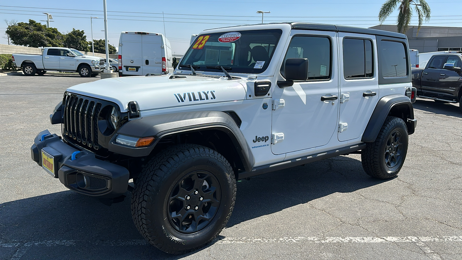 2023 Jeep Wrangler Willys 4xe 8