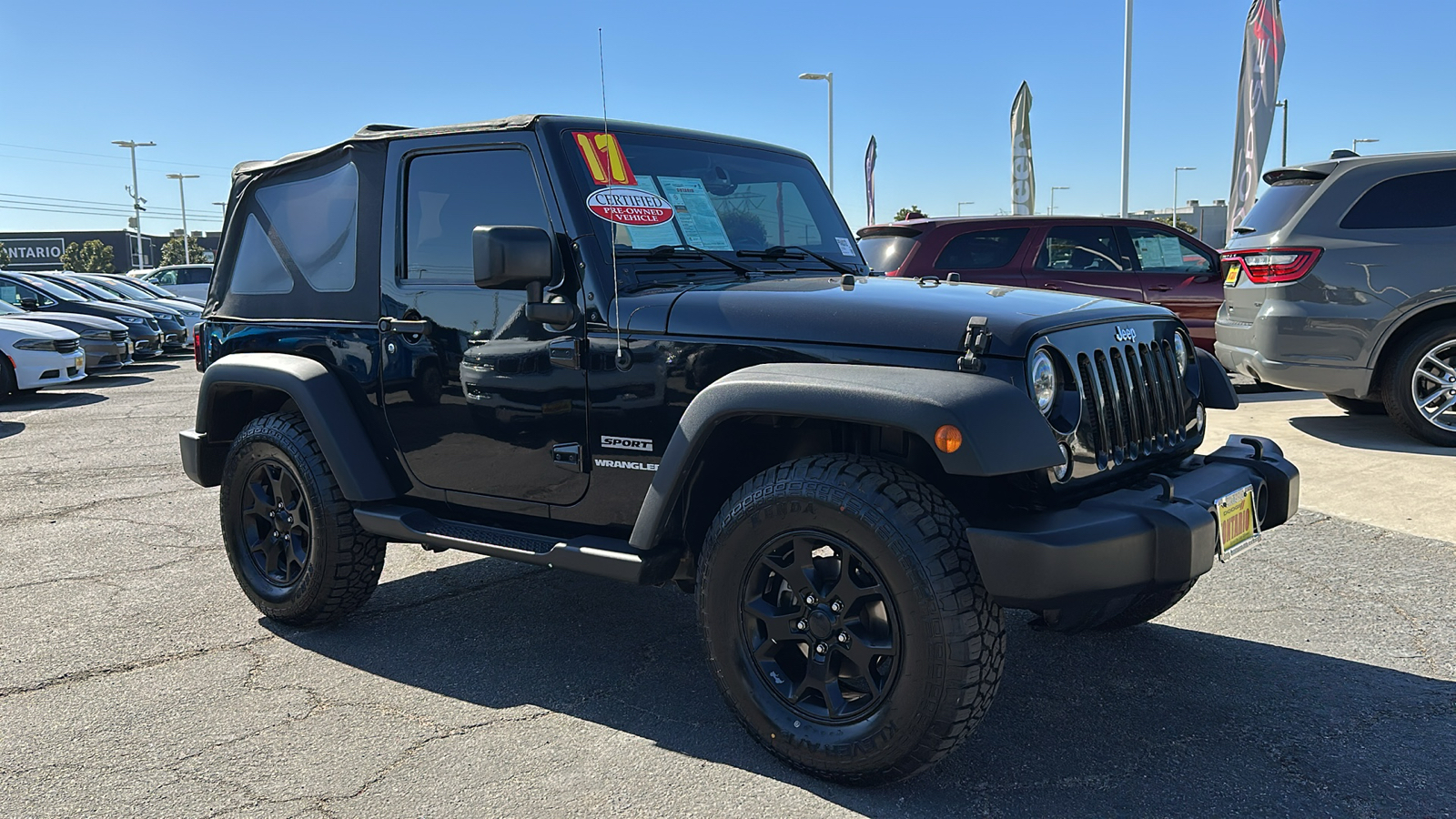 2017 Jeep Wrangler Sport 2