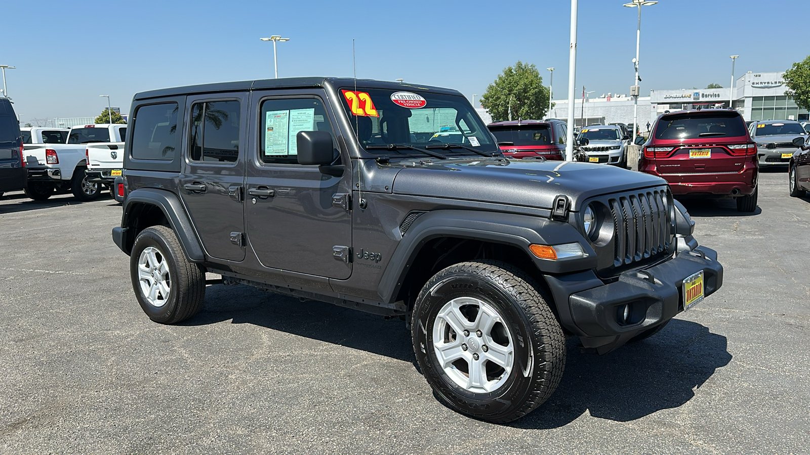 2022 Jeep Wrangler Unlimited Sport S 1