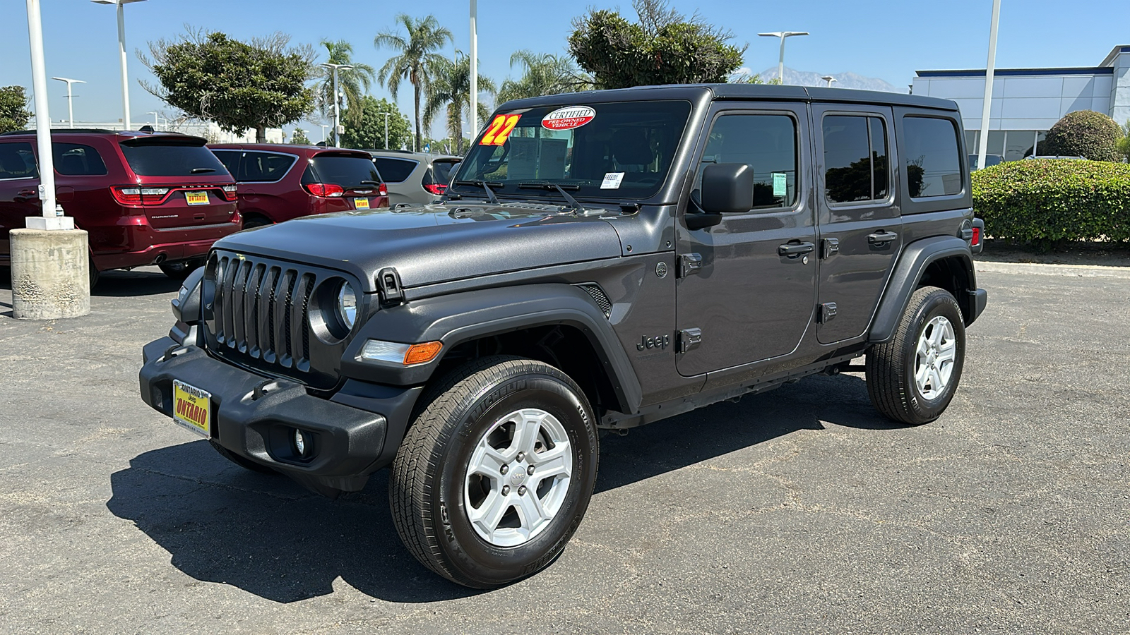 2022 Jeep Wrangler Unlimited Sport S 8