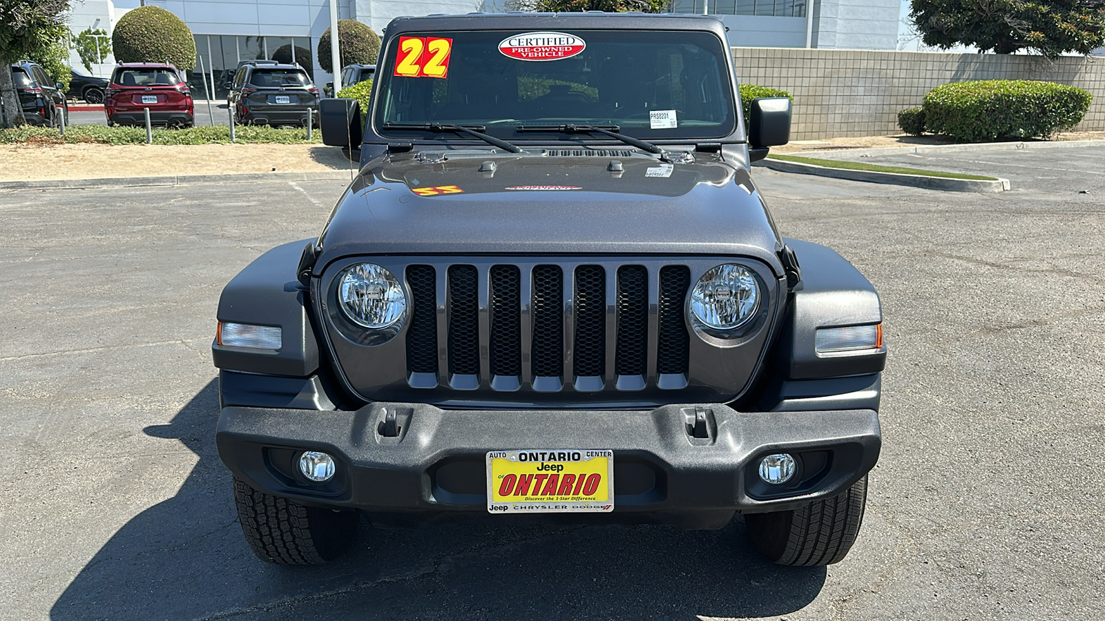 2022 Jeep Wrangler Unlimited Sport S 9