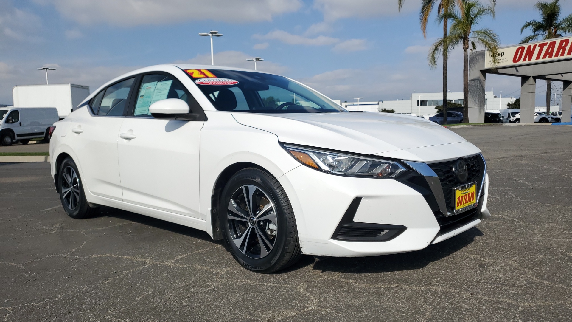 2021 Nissan Sentra SV 1