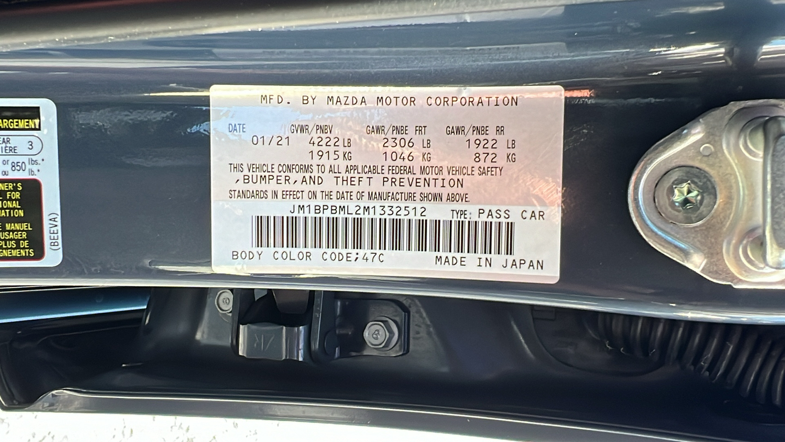 2021 Mazda Mazda3 Hatchback Premium 21
