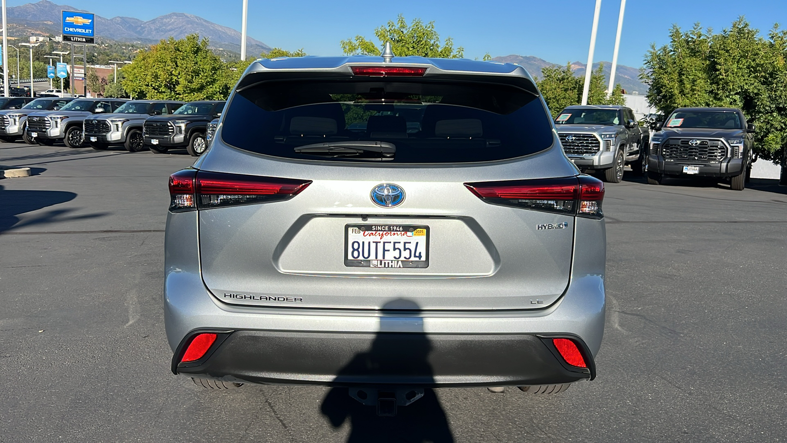 2021 Toyota Highlander Hybrid LE 5