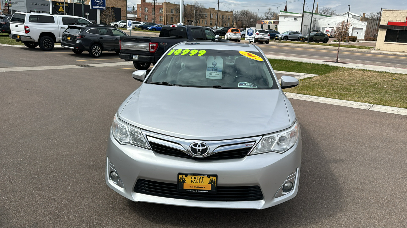 2012 Toyota Camry XLE 2