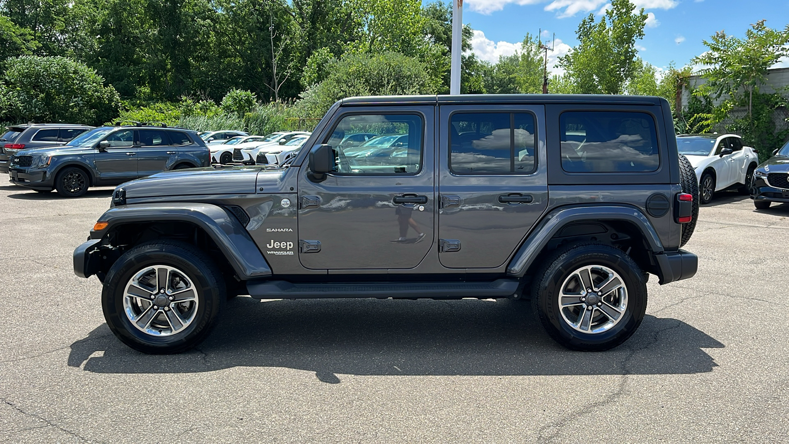 2021 Jeep Wrangler Unlimited Sahara 8