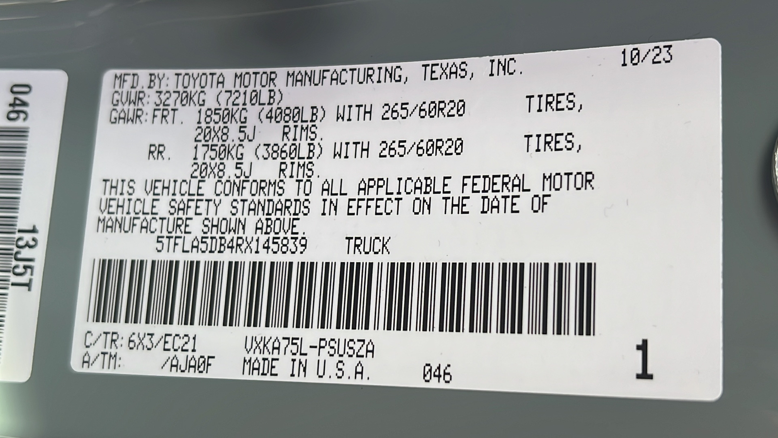 2024 Toyota Tundra 4WD SR5 28