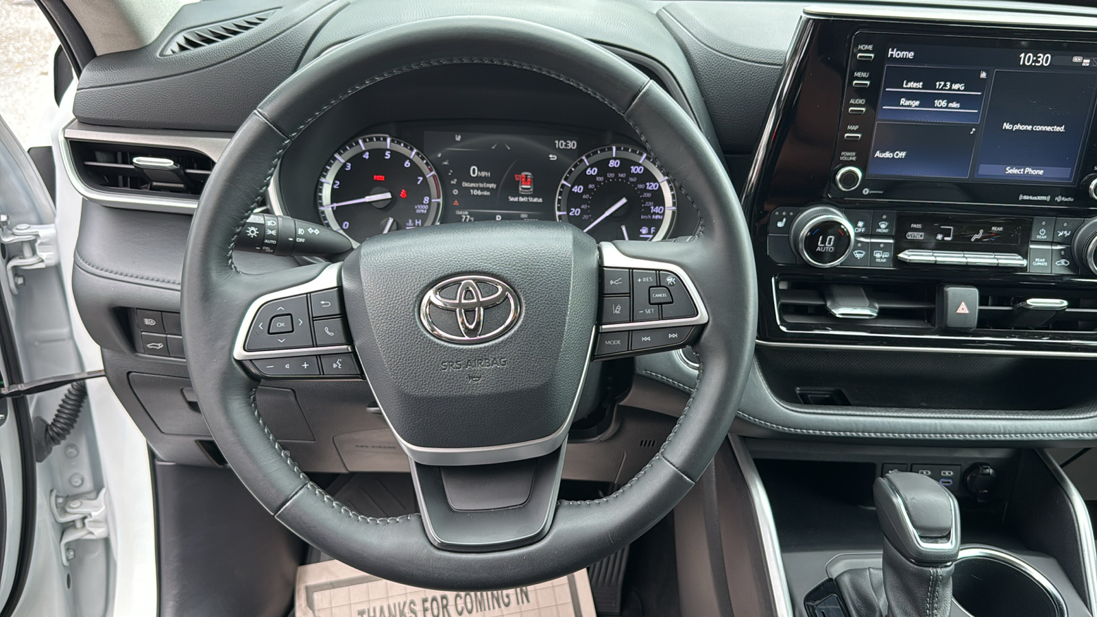 2022 Toyota Highlander XLE 22