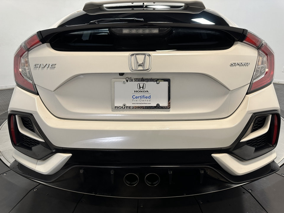 2020 Honda Civic Hatchback Sport 12