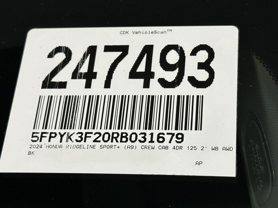 2024 Honda Ridgeline Sport+ 24