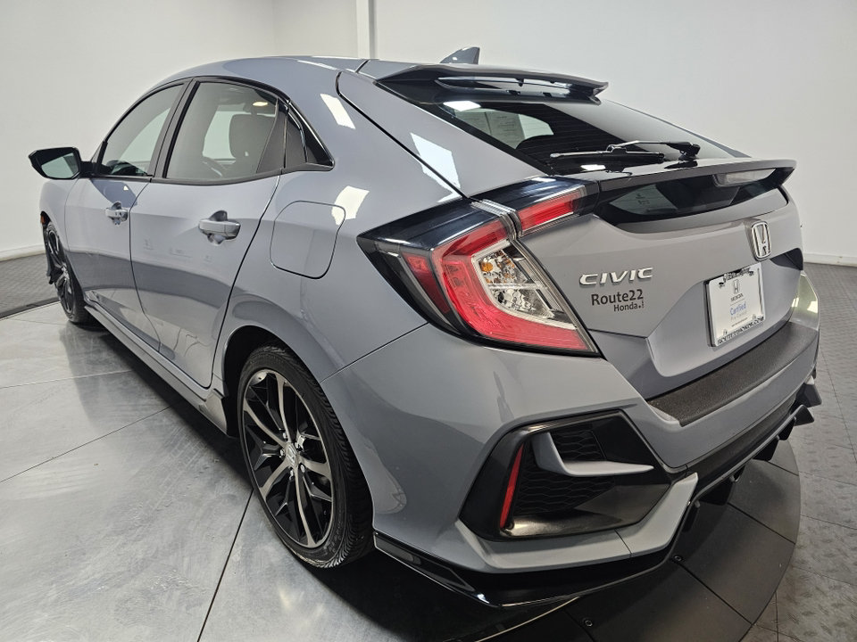 2021 Honda Civic Hatchback Sport 9