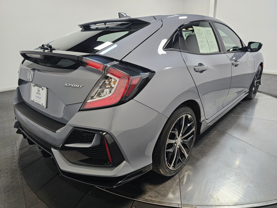 2021 Honda Civic Hatchback Sport 12