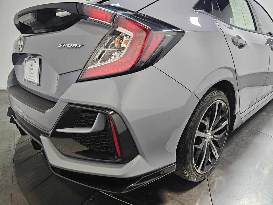 2021 Honda Civic Hatchback Sport 13