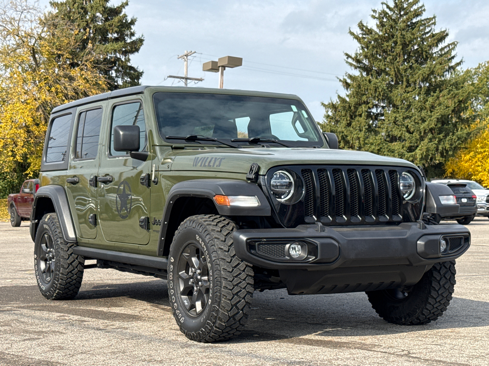 2022 Jeep Wrangler Unlimited Willys 1