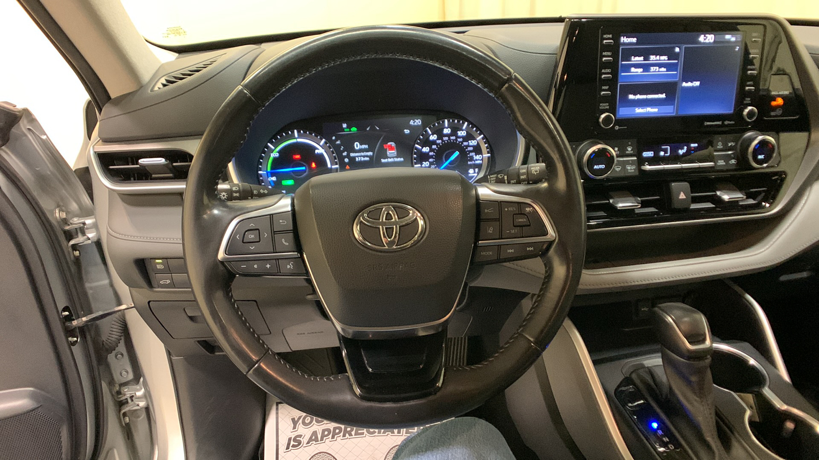 2021 Toyota Highlander Hybrid XLE 36