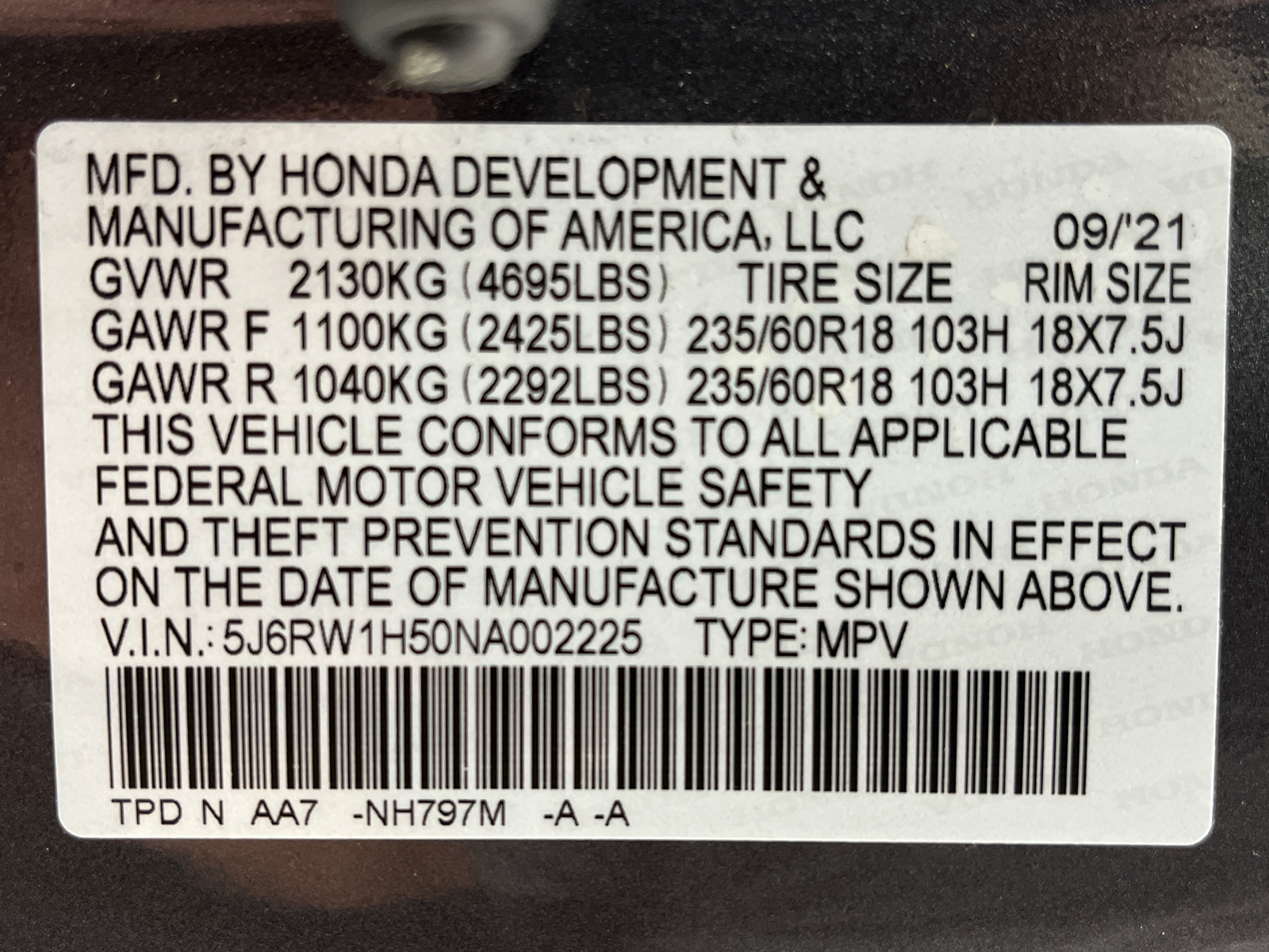 2022 Honda CR-V EX 41