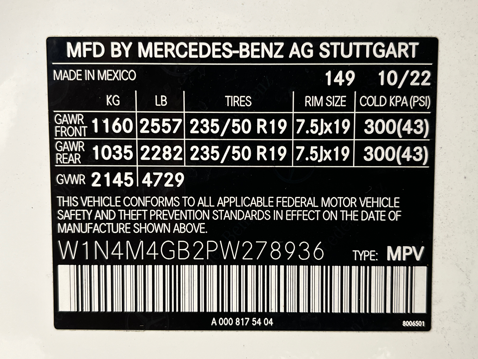2023 Mercedes-Benz GLB GLB 250 50