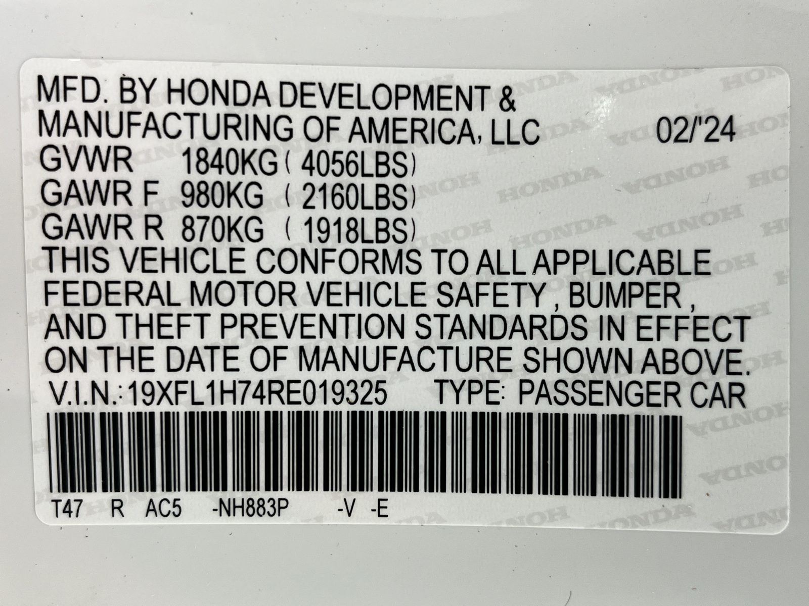 2024 Honda Civic EX-L 42