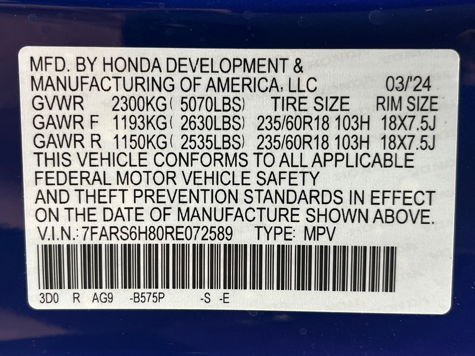 2024 Honda CR-V Hybrid Sport-L 51