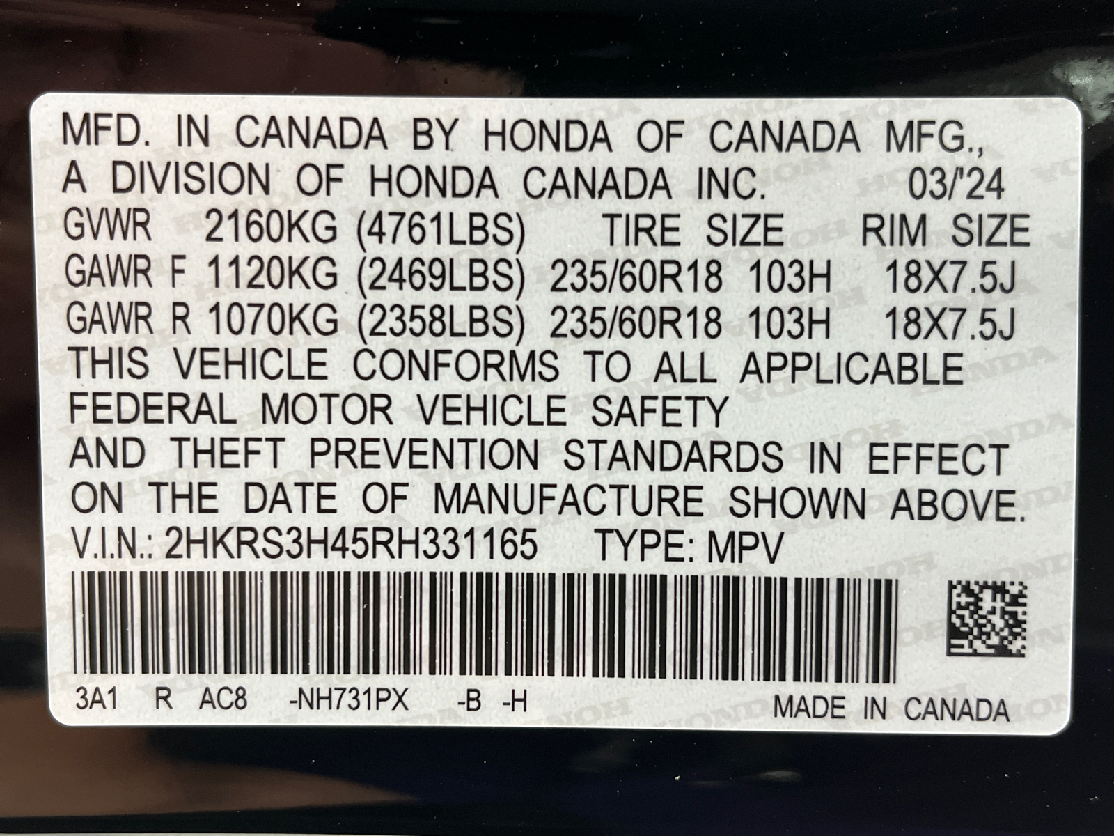 2024 Honda CR-V EX 41