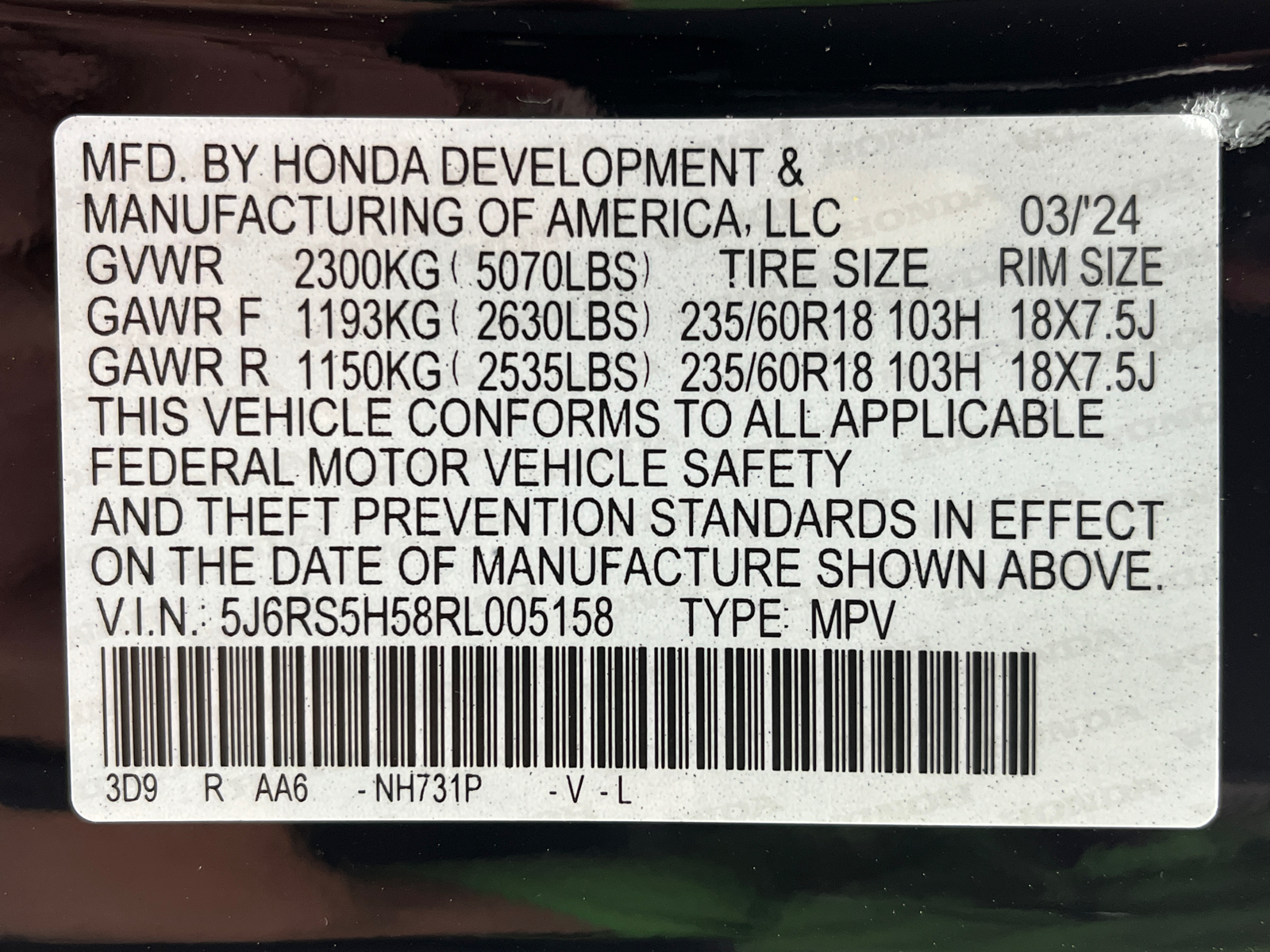 2024 Honda Cr-V Hybrid  45
