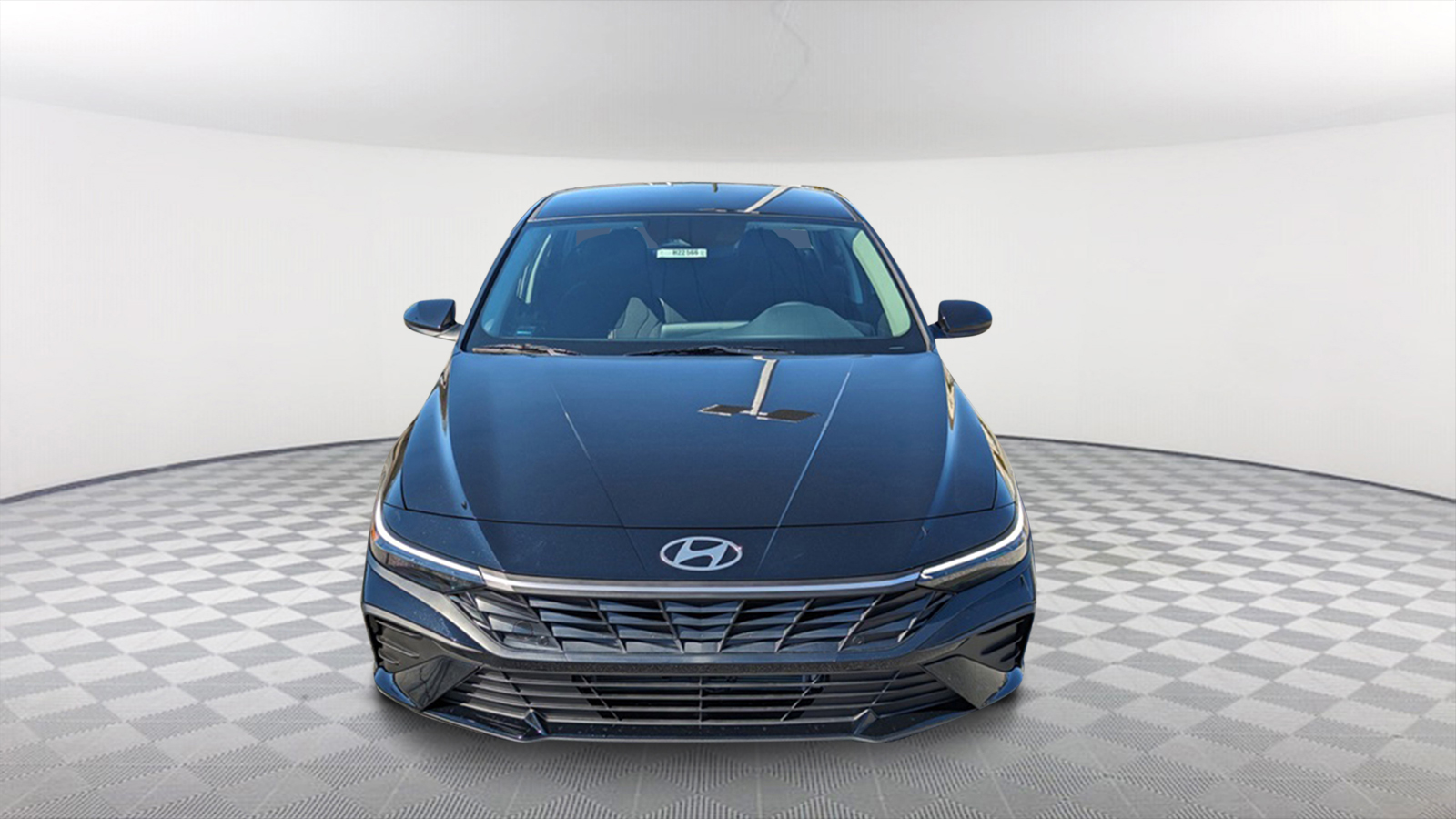 2024 Hyundai Elantra Hybrid Blue 2