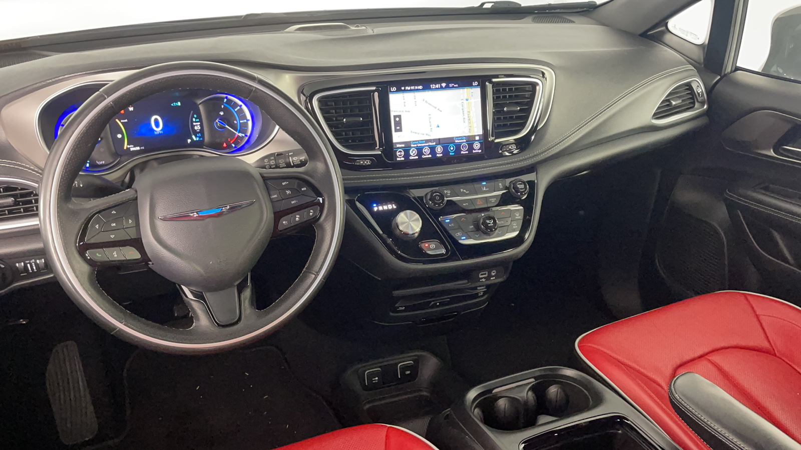 2020 Chrysler Pacifica Hybrid Red S 16