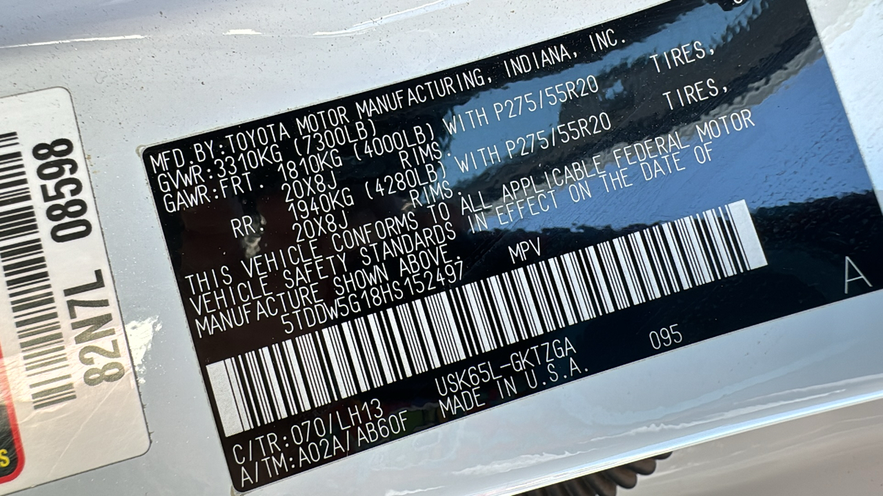2017 Toyota Sequoia Platinum 22