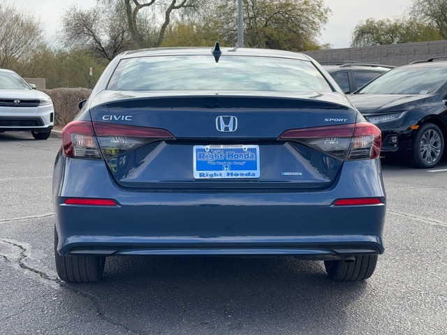 2025 Honda Civic Hybrid Sport 8