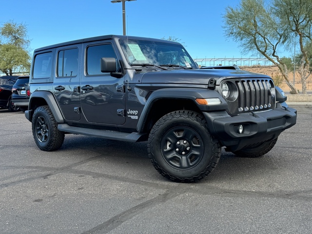 2018 Jeep Wrangler Unlimited Sport 1