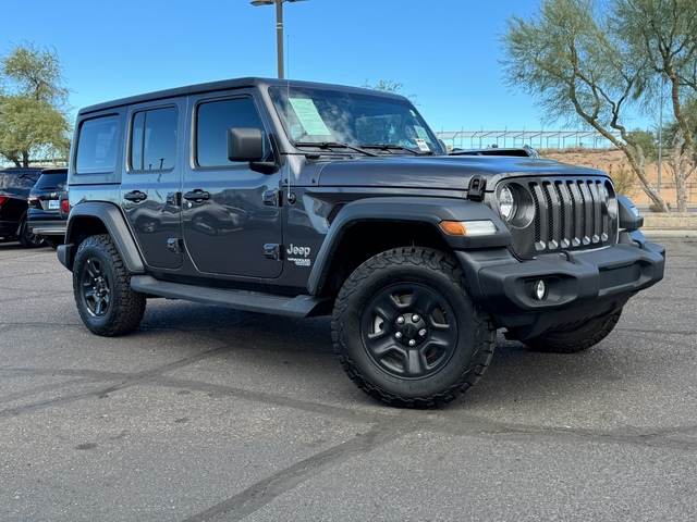 2018 Jeep Wrangler Unlimited Sport 2