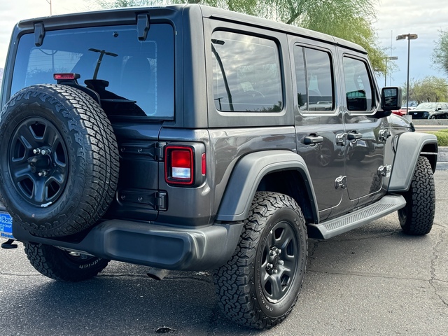 2018 Jeep Wrangler Unlimited Sport 8