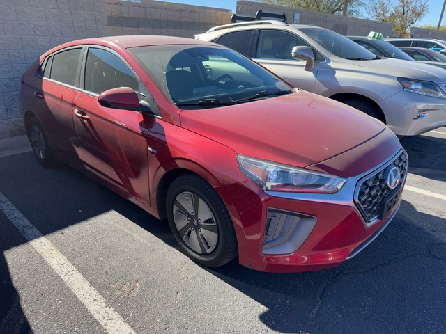 2020 Hyundai Ioniq Hybrid Blue 1