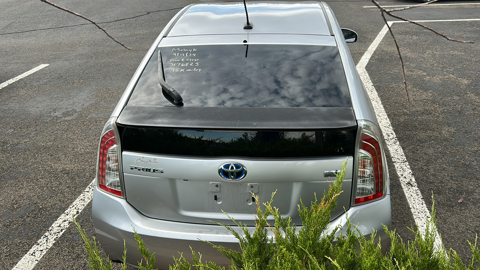 2012 Toyota Prius One 4