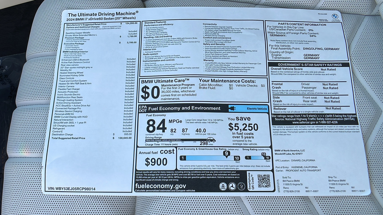 2024 BMW i7 xDrive60 13