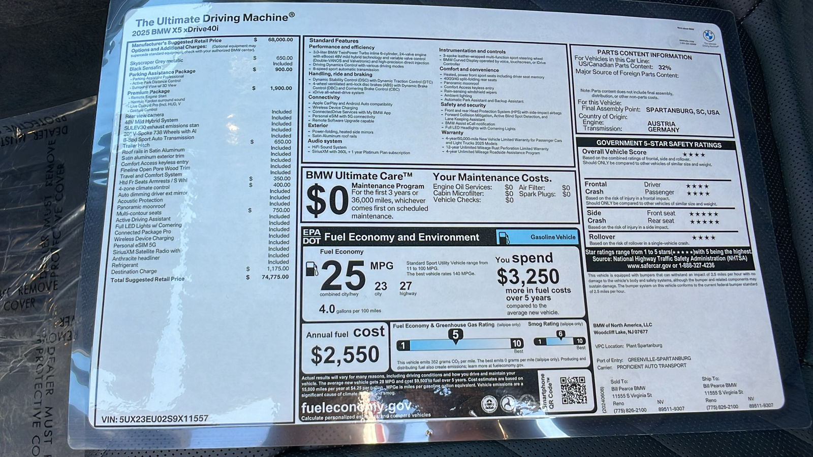 2025 BMW X5 xDrive40i 13